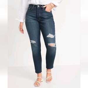 Old Navy Men's Medium Blue Straight Jeans